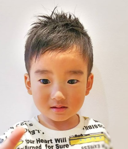 Simple And Messy Baby Boy Haircuts