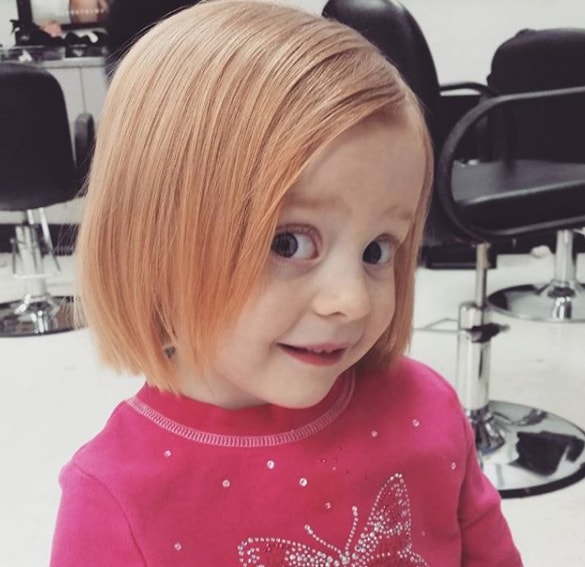 Bob Haircut for Little Girl