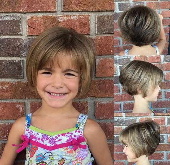 70 Short Hairstyles for Little Girls - Short Haircuts for Girls/Kids 2023
