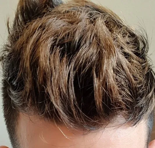 High Fade Textured Brushed Back Hairs