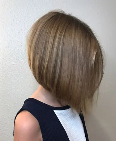 A-Line Bob Girl Haircut