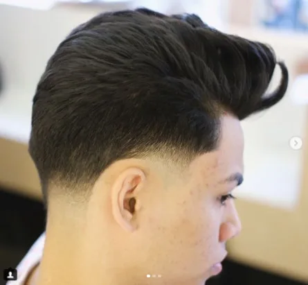 Low Fade Haircut for Thick Hairs