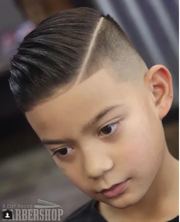 Ivy League High Fade Hairstyle for Boy