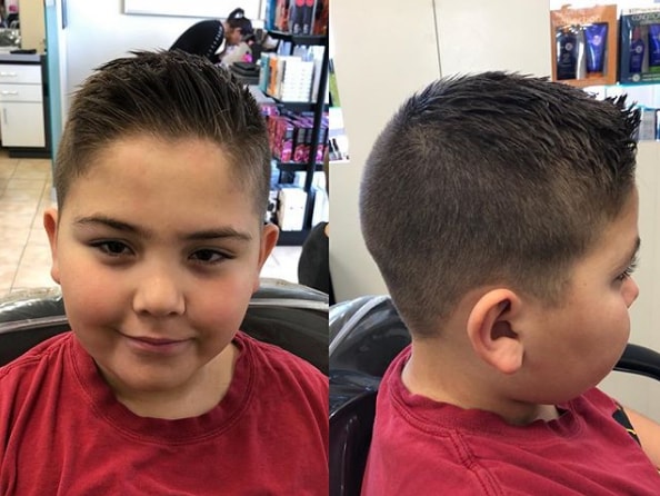 High and Tight Haircut for boy