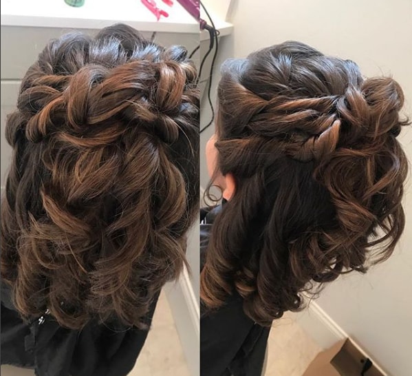 Beautiful Party Wavy Hairstyle for Cute Girls