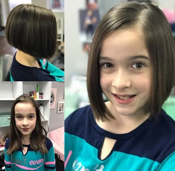 Girl Bob Haircut