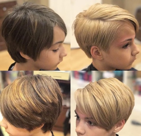 Boycut Hairstyle For Girls