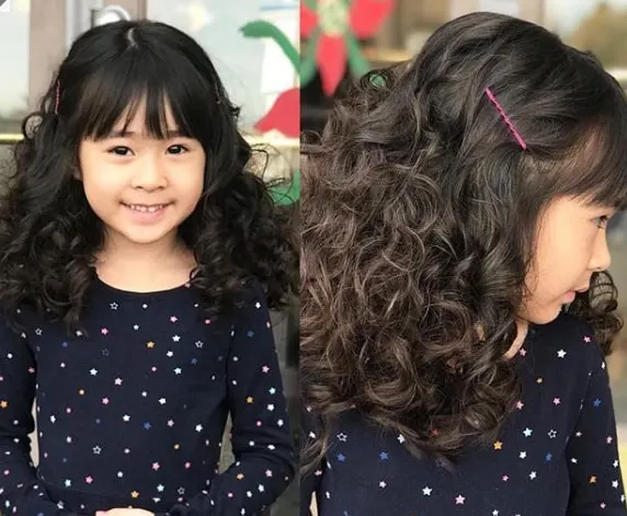 Extra-Wavy With Bangs