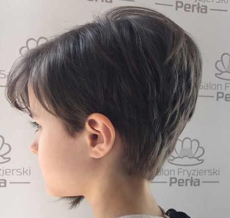 Pixie Layered Girl Haircut