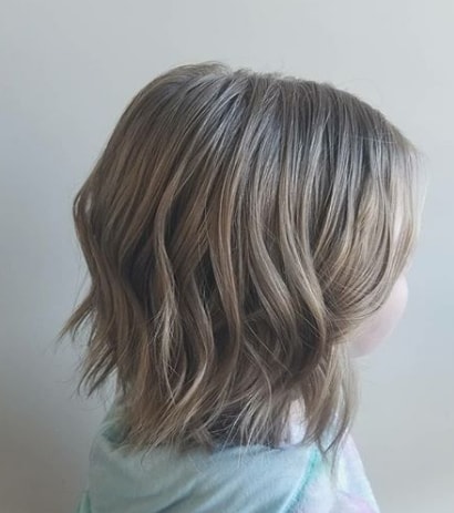 Medium Length Bob Haircut with Layered Style