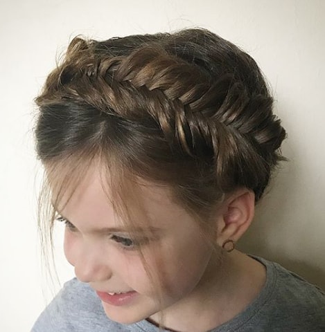 Queen Elsa Braid - Cute Girl Haircut