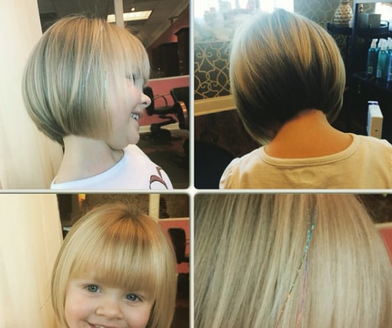 Rounded Bob Hairstyle