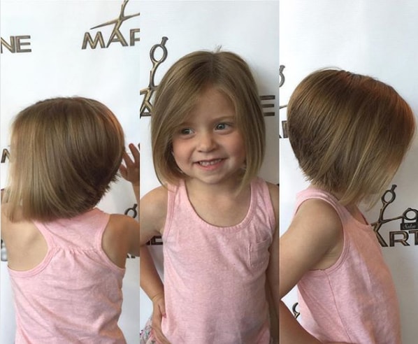 bob haircuts for baby girl