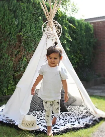 Sleek TopKnot for little cute girl