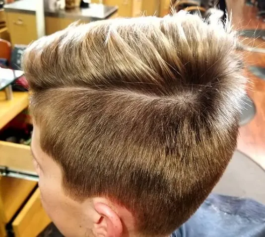 Soft Taper Haircut With Texture