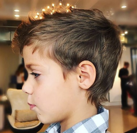 Spiky Fringe Boy Haircut