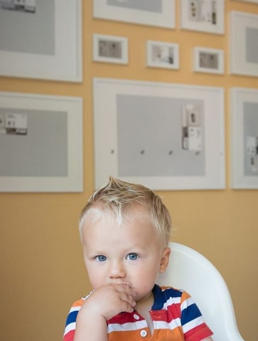 Short And Spiky Baby Boy Haircut Style