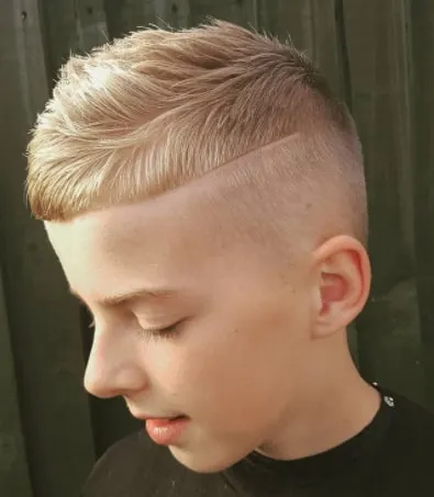 Short Hair With Skin Fade