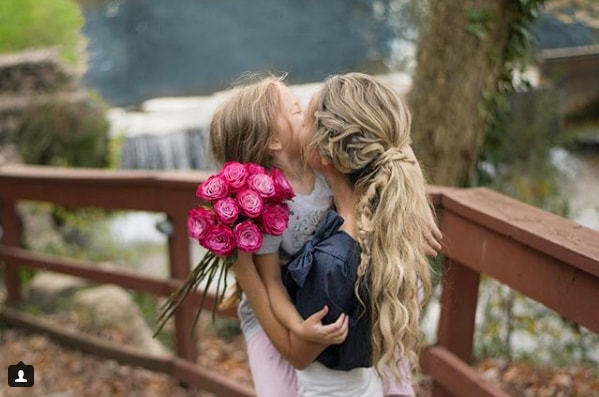 brown ombre wavy Girls hairstyle