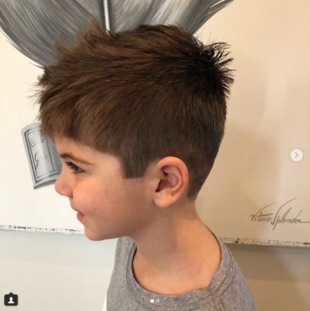 Short Hairstyle for Toddler Boy