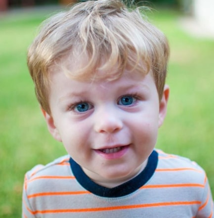 Toddler Boy Haircut with Wavy Hairs