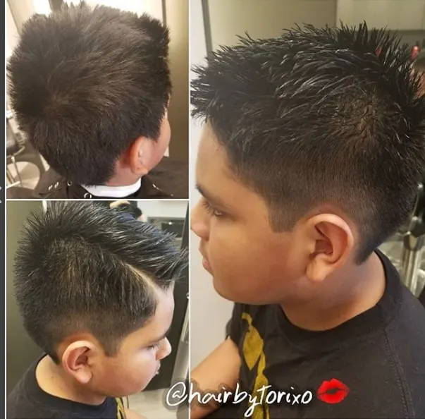 Short Spikes With Side Fade