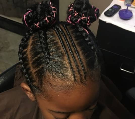 Braided Hairstyle For Black Girls