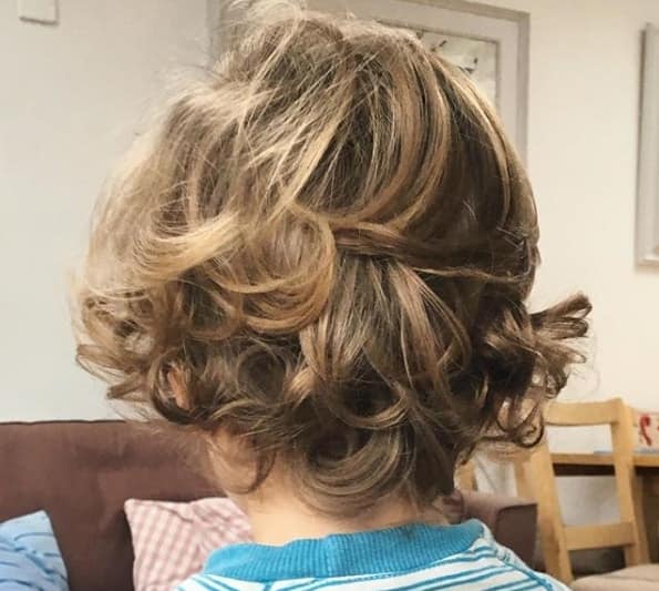 Long Messy And Wavy Back