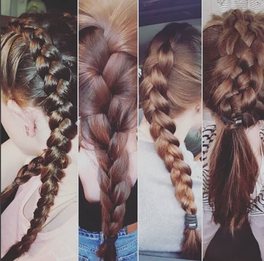 French Braid Step By Step