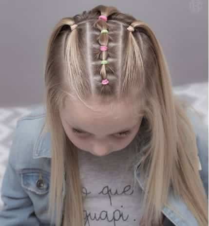 Beautiful Hairstyle With Braided Design On Top