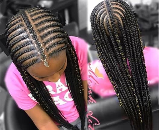 Braided Hairstyle For Black Girls 2018