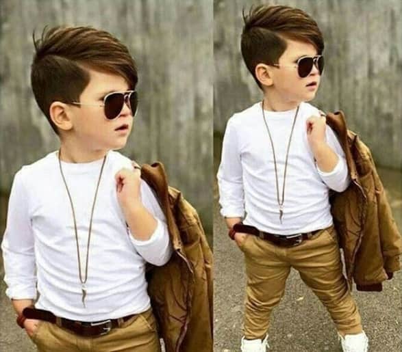Side Parted Hairstyles for Boys School