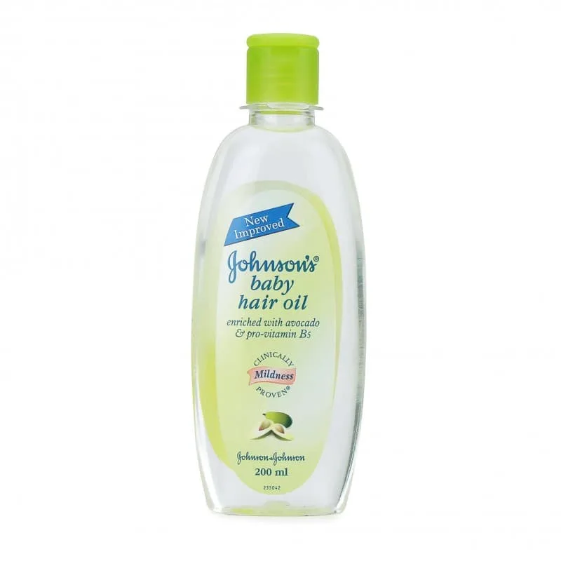 Johnson & Johnson Baby Hair Oil