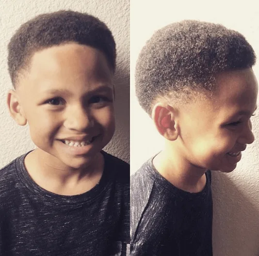 Flat Top Hairstyle With Taper Fade