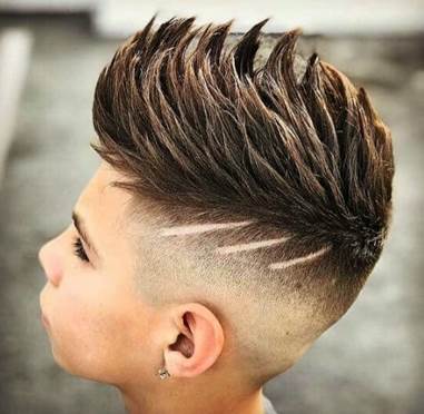 Forward Swept Textured Spikes With Undercut