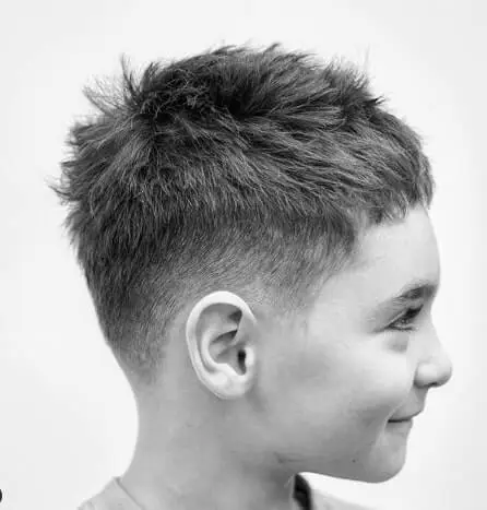 Short Crop With High Fade