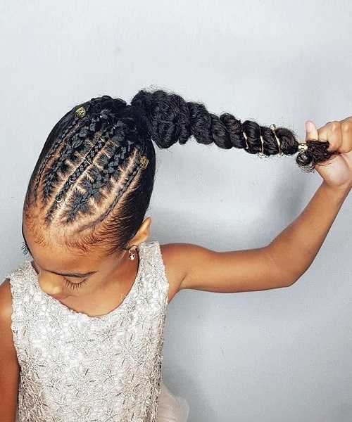 Braided Hairstyle For Black Girls