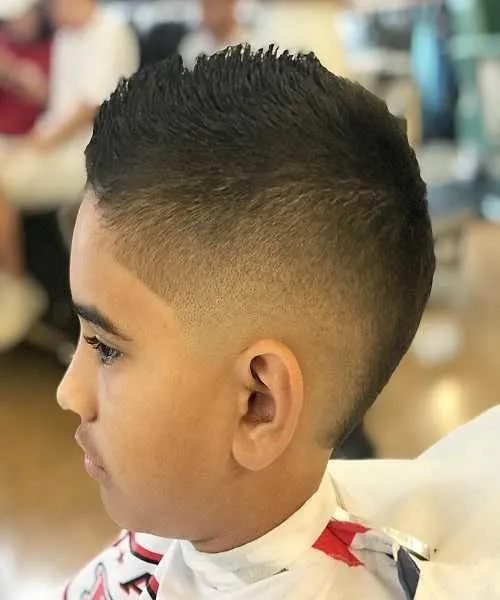 Fohawk With Blended Undercut