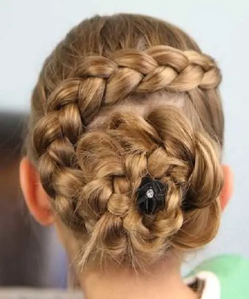 French Braid Bun