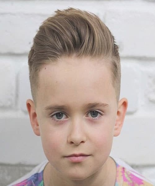 Slick Haircut With A Quiff, High And Tight