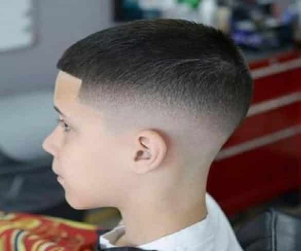 Top 30 Army Haircuts Styles For Kids 2024 Trends Mr Kids Haircuts   Army Haircut With Fade 585x488 