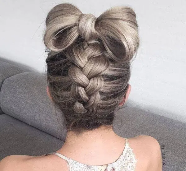 Bottom-To-Top With A Big Hair Bow