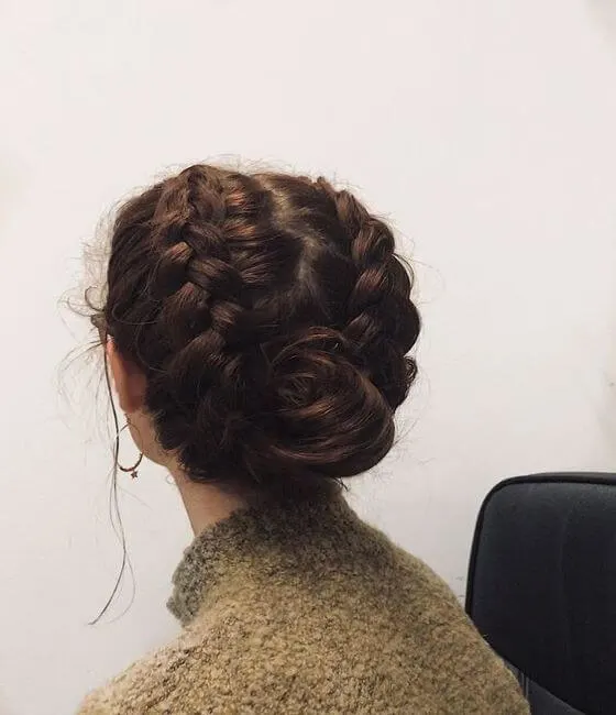 Braided Hair Bun