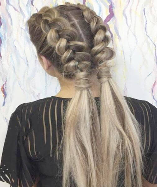 Long And Loose Side Braided Hairstyle