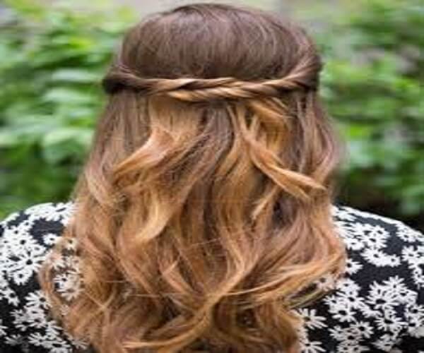 Simple Half-Up Hairstyle