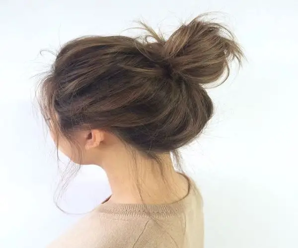 Top Bun With Mess