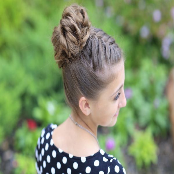 Twisted Braided Ponytail