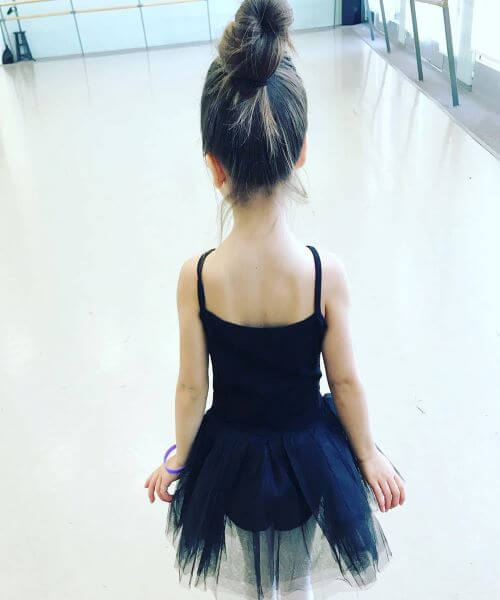 Top knot Ballerina Bun
