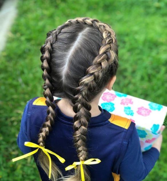 10 Quick And Easy Girls Hairstyles For School - Mrkidshaircuts