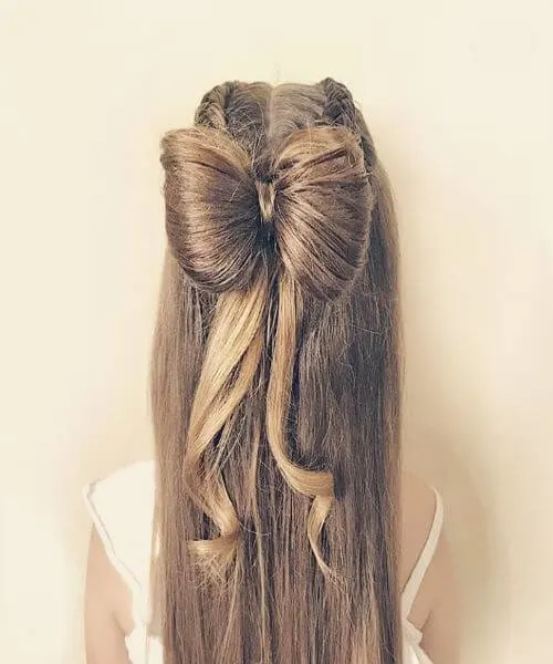 Half Up and Half Down Braided Hairstyle